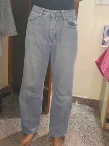 Classic Light Wash Denim Jeans
