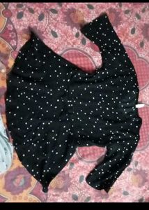 Black polka Dot dress