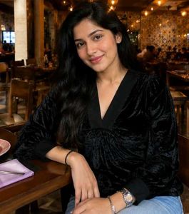 Elegant Black Velvet Top