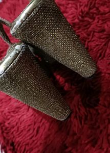 Bollywood Style Golden Heels