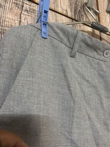 Classic Grey Tailored Trousers unisex