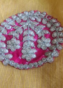 kota doria Embroidered Saree Border