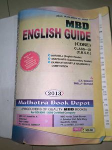 MBD English Guide XI (Core)