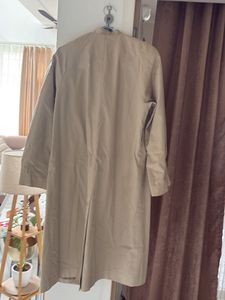 Classic Beige Trench Coat oversize