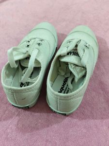 Comfortable White Canvas Sneakers for Kids