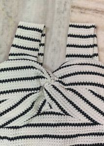 Striped Knit Bodycon Dress