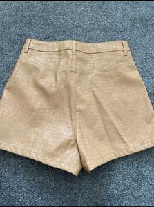 Faux Leather Snake Skin Designe Short Size 30-32