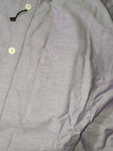 Sporty &amp; Rich Lavender Button-Down