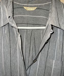 Classic Striped Button-Down Shirt