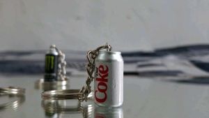 Mini Drink Can Keychain 🥤✨