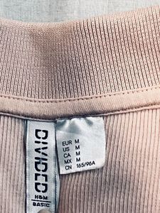 Ribbed Cropped Polo Shirt