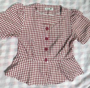 Cute Pink &amp; Gingham Tops Bundle Combooo 🧚🏻