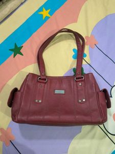 Burgundy Handbag