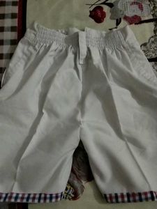 School Uniform White Short