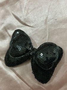 Sparkling Sequin Bow Hair Clip
