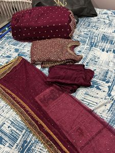 Once 3-4 Hours Wore Bridal Lehenga