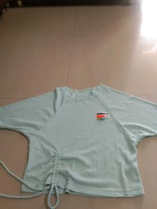 Cute Pastel Blue Tunic Top
