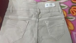 Stylish Cream Pants