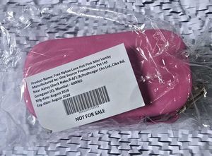 Nykaa hot Pink Mini Makeup Pouch vanity