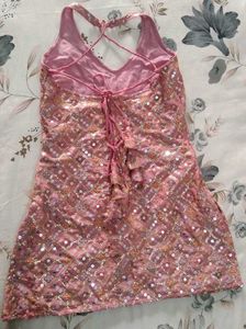 Halterneck Backless Y2k Kurti