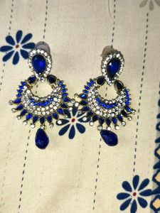 Boho Jhumka Earrings with Colorful Beads