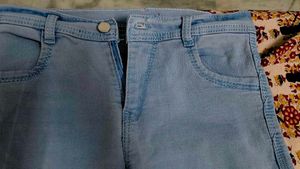 Light Blue Cargo Pants