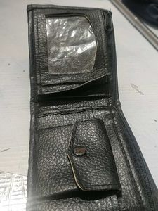 Classic Black Leather Wallet