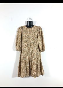 Floral Print Mini Dress