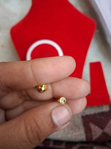 Dimond Cut Stud Earrings