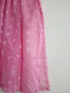 Light Yellow , pink, orange Dupatta