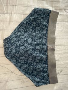 Jockey Blue Leaf Print Briefs