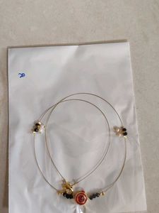 Leaf Pendant Necklace Set