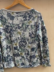 Floral Print Long Sleeve Top