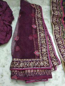 3 Piece Anarkali Suit/ Long Dress