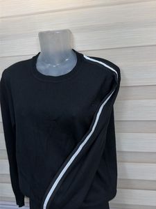 Brian Rush Black Knit Sweater