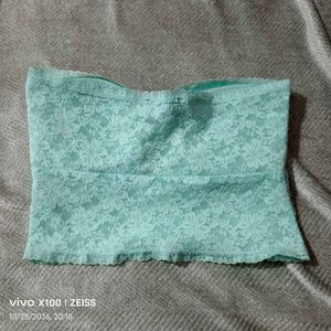 262510. Sheer Lace Tube Top