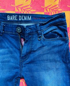 Bare Denim Blue Jeans