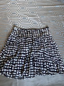 Women Geometric Print Skirt