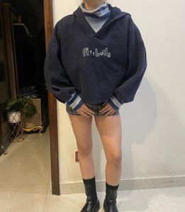 Navy Blue Hoodie