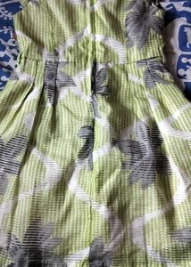 Green Floral Dress