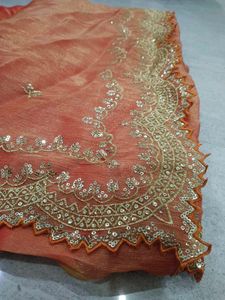 hand work sareee