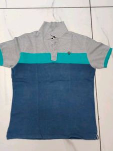 Men's Colorblock Polo T-Shirt