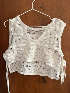 Crochet Crop Top - Bohemian Style