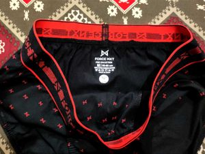 (New Unused)FORCE NXT Black Men's Briefs