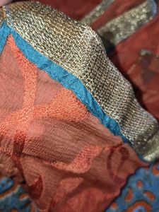 Sheer Embrroided gota Dupatta