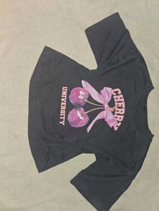 Preppy coded Cute Cherry Graphic T-Shirt