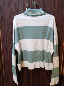 Roadster Striped Turtleneck Sweater