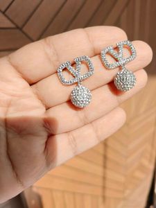 Sparkling Crystal Drop Earrings