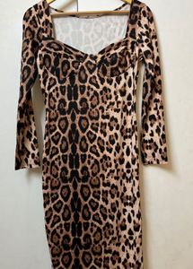 Leopard Print Bodycon Dress