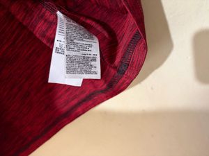 Old Navy Active Red Heathered T-Shirt